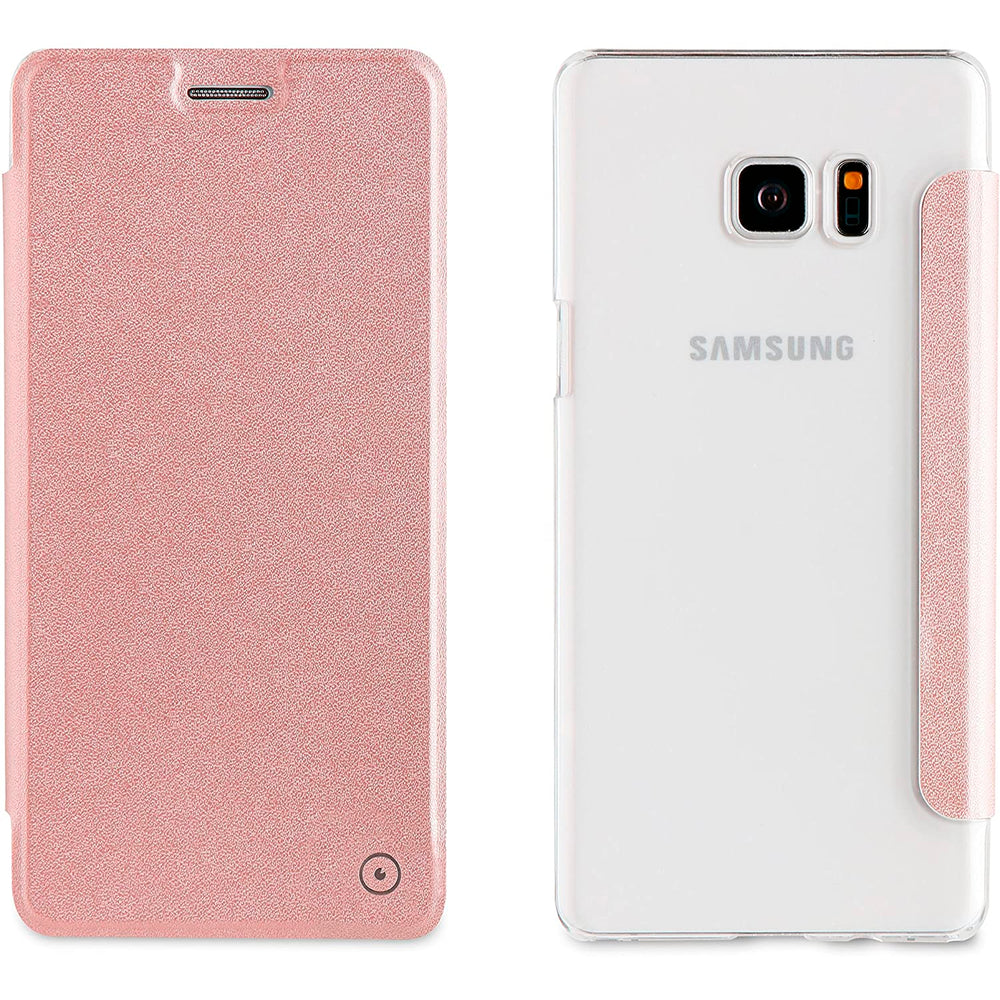 Funda Muvit Folio para Samsung Galaxy Note 7 transparente.