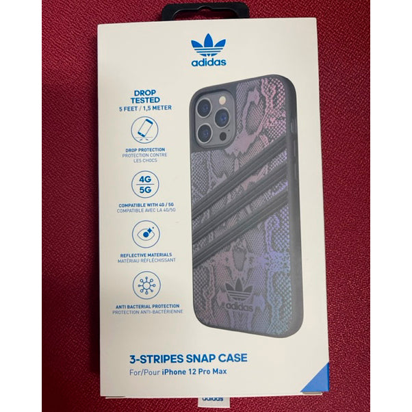 Funda Adidas 3rayas Snap para Apple iPhone 12 Pro Max Serpiente EDICION ESPECIAL