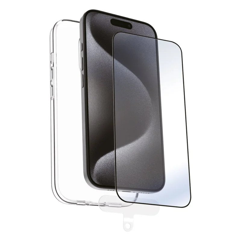 Funda Muvit for Change para Apple Iphone 16 Pro Protector Pantalla Vidrio