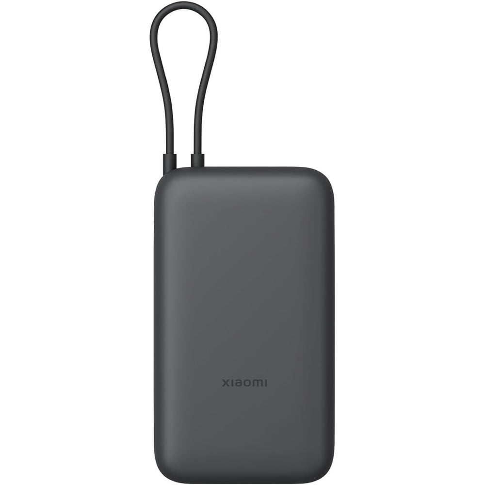 Power Bank Xiaomi 22.5W 20000mAh Cable Integrado Gris Oscuro