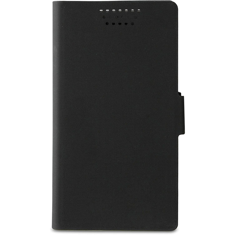 Funda Folio universal Muvit compatible con 4» con función soporte negro.