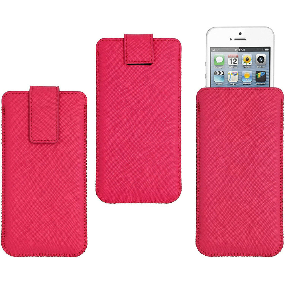 Funda para móvil My Way tamaño XL color rosa hasta 5».