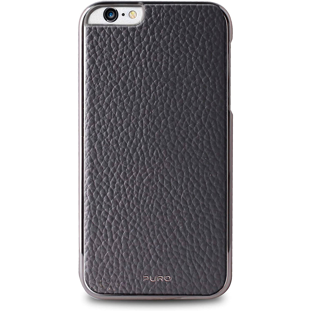 Funda PURO Business Piel para Apple iPhone 6 Plus color gris.
