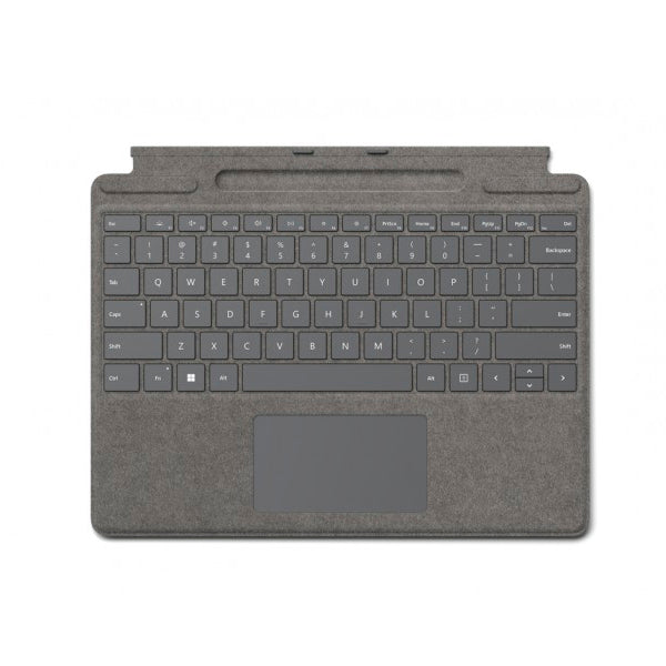 Microsoft Surface Pro Signature Platino Microsoft Cover port **En Inglés**