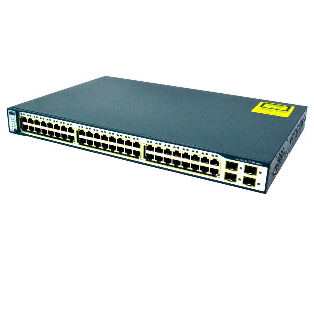 Switch Modulo RACK Cisco Catalyst WS-C3750G-48TS-S 48 Usado **Sin emb.original**