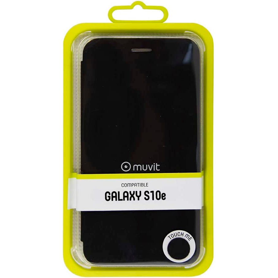 Funda Muvit Folio con Funcion Soporte y Tarjetero para Samsung Galaxy S10e