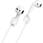 Correa de Silicona Puro para Air pods color blanco.