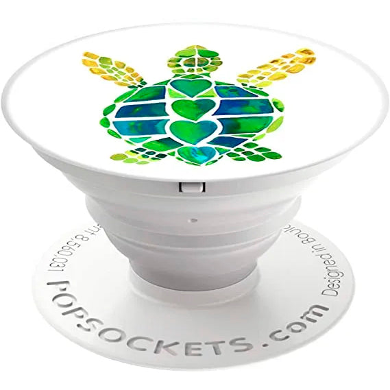 PopSockets soporte adhesivo Tortuga amorosa