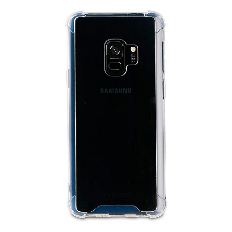 Funda Muvit Pro Cristal Bump Transparente para Samsung Galaxy S9.