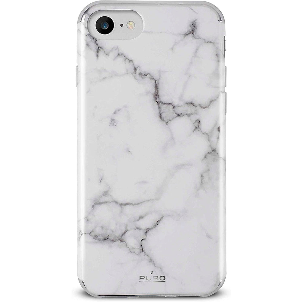 Funda Puro IPC747MARBLEWHI para Apple iPhone 6/6s/7/8 (4,7») Marmol Blanco