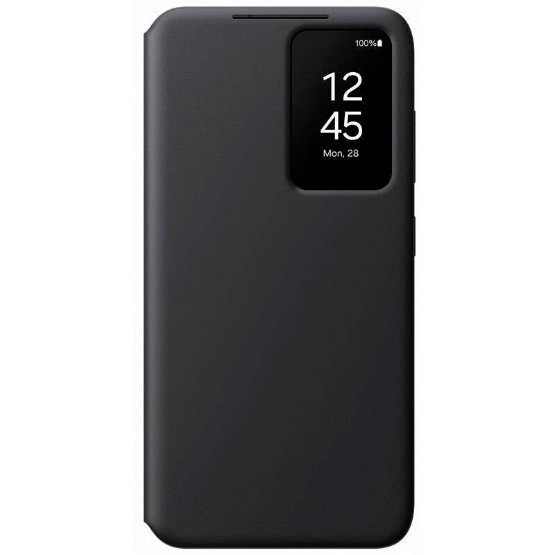 Funda original Samsung S View Cover para Samsung Galaxy S24 color negro