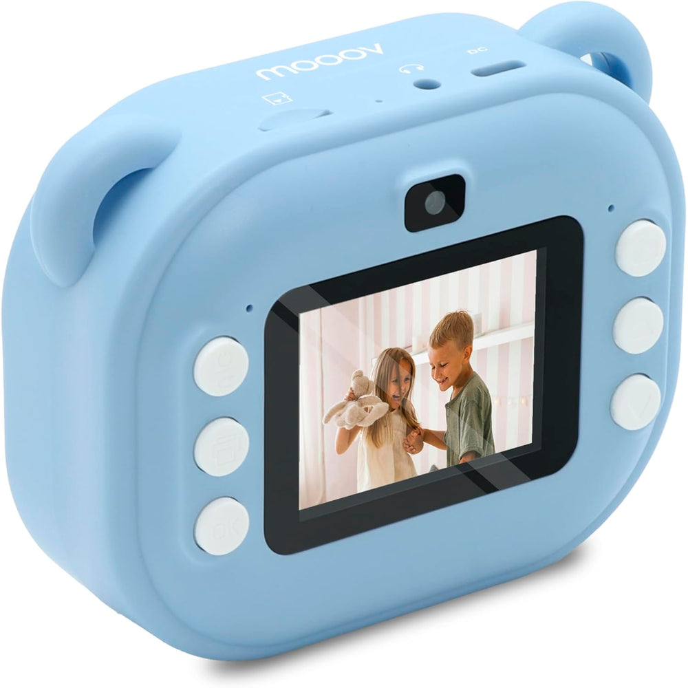 Cámara de Fotos Infantil instantánea Mooov 477522 2,4″ Full HD Azul
