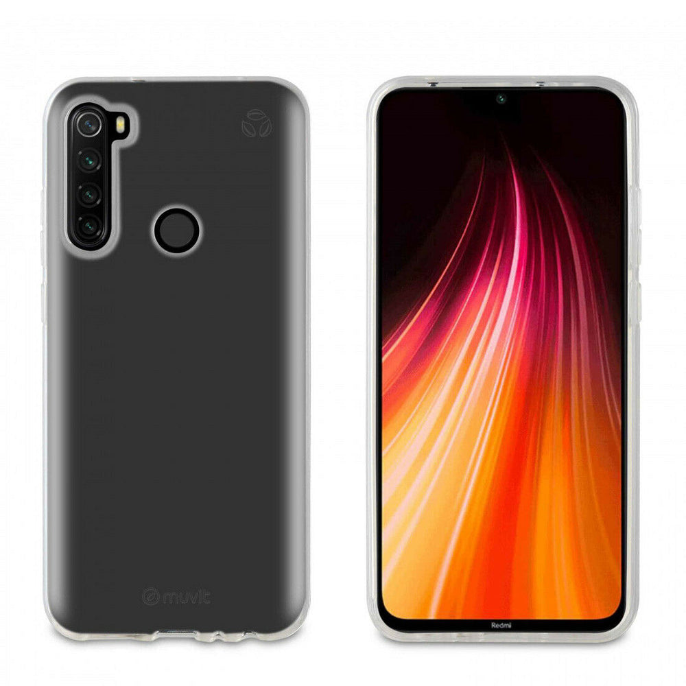 Funda Muvit for Change para Xiaomi Note 8 recycletek transparente.