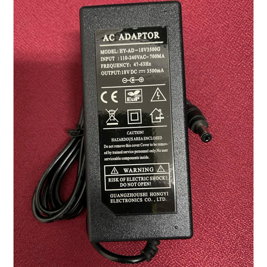 Adaptador de corriente HY-AD-18V3500G 18V DC 3500mA