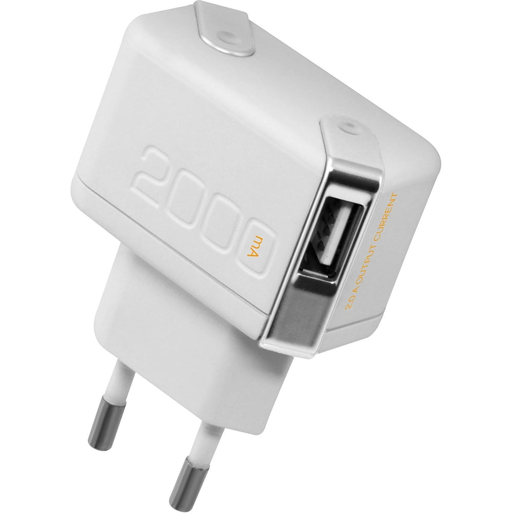 Transformador Unplug USB dual 2.1A sin cable carga rápida