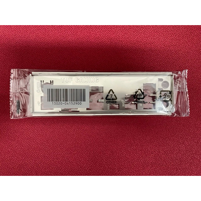 Placa IO Shield original ASUS para Asus TUF H370-PRO.