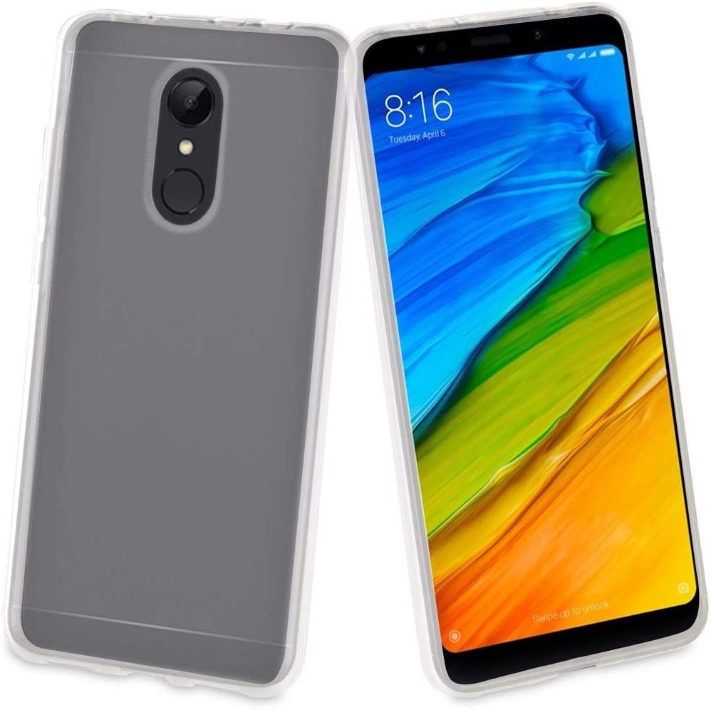 Carcasa Muvit Cristal Soft para Xiaomi Redmi 5 Transparente. Funda Redmi 5.