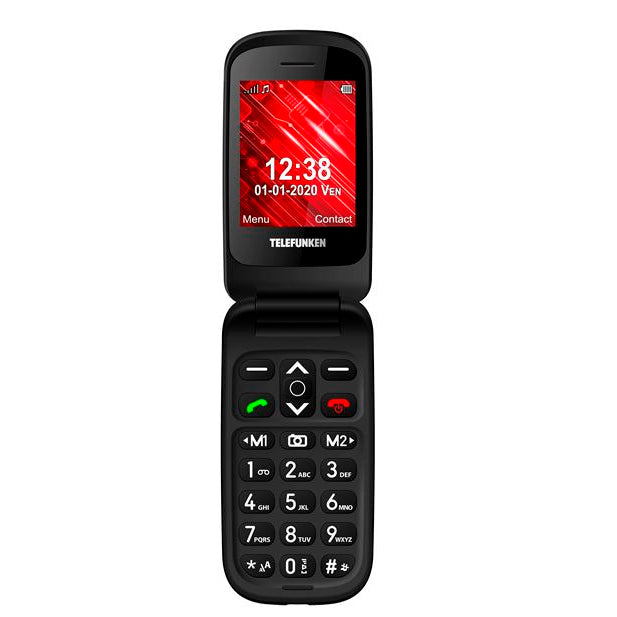 Teléfono Móvil Telefunken Libre S440 Senior Negro