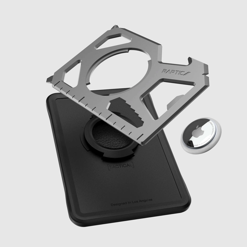Cartera Raptic con soporte Apple AirTag de seguridad