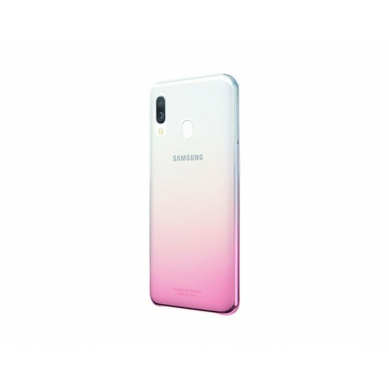 Funda original Samsung Gradation Cover rosa para Samsung Galaxy A40