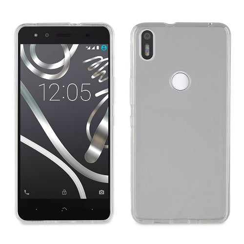 Funda Muvit para BQ Cristal Soft para BQ Aquaris X5 Plus transparente