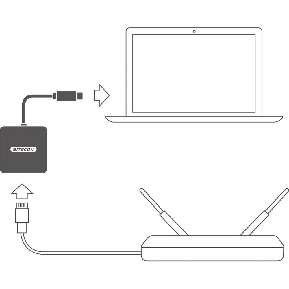 Adaptador y Tarjeta De Red Sitecom CN-376 Ethernet 1000 Mbit/S