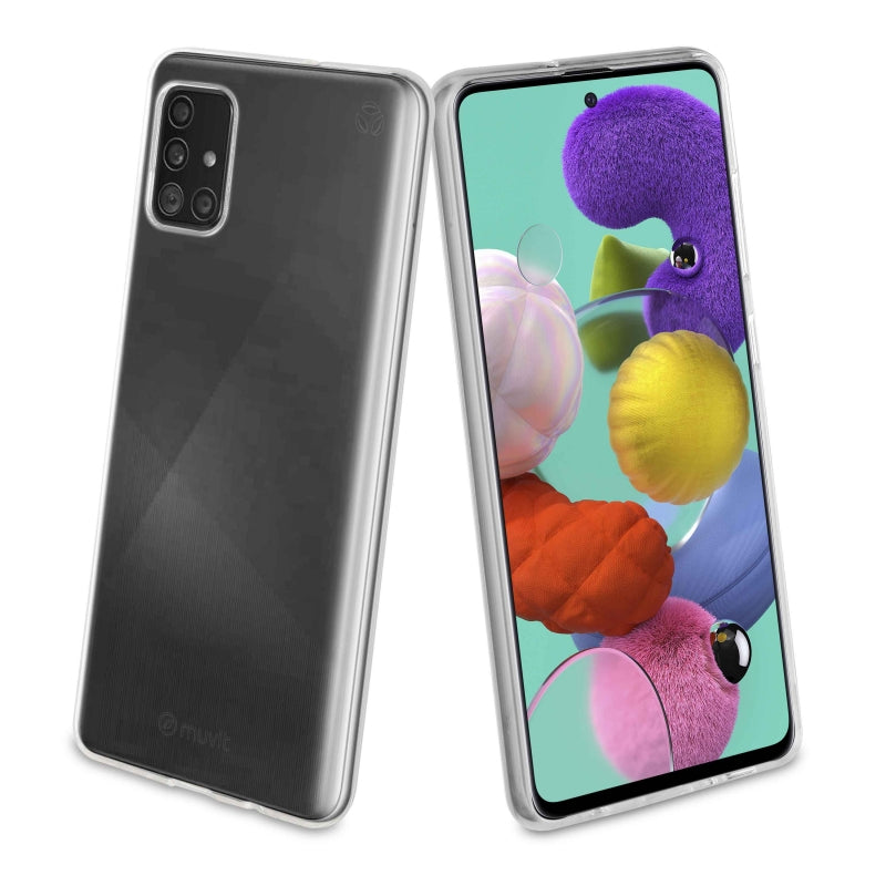 Funda Muvit for change para Samsung Galaxy A51 recycletek transparente