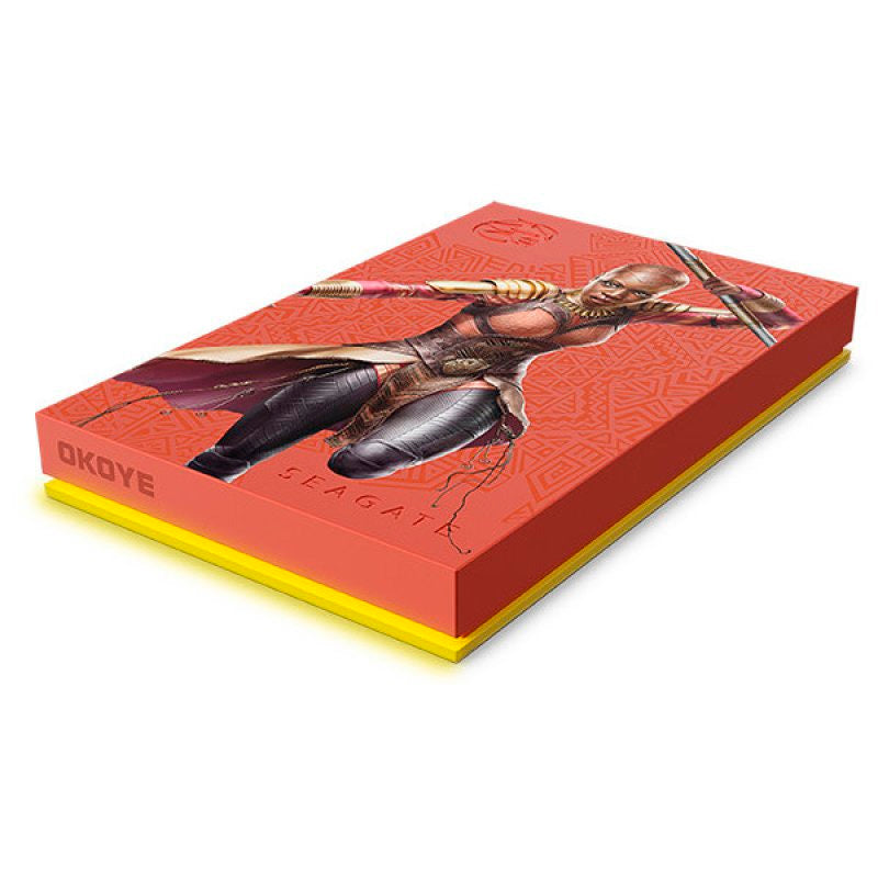 Disco duro externo Seagate Firecuda Marvel Okoye Special Edition 2TB USB 3.2