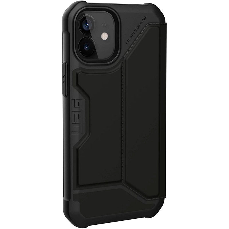 Funda Urban Armor Gear Metropolis-Folio SATN ARMR para Apple iPhone 12 Mini