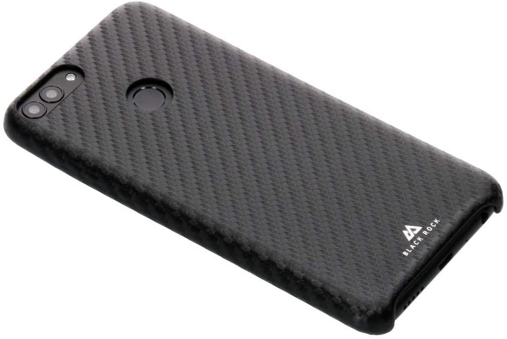 Carcasa Black Rock para Huawei P Smart 2018 Flex Carbon negra