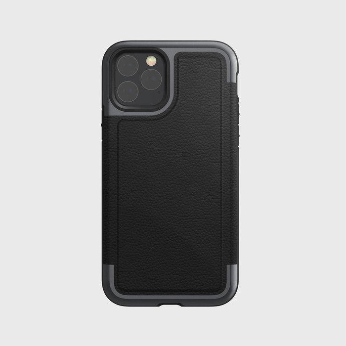 Funda Defense Prime para Apple iPhone 11 Pro color negro.