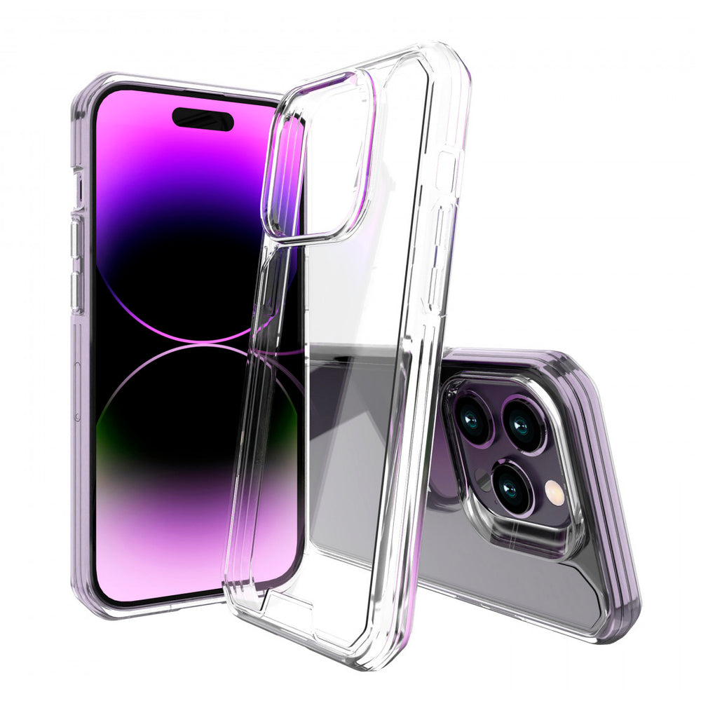 Funda Muvit for Change Shockproof 2m Transparente para Apple iPhone 14 Pro