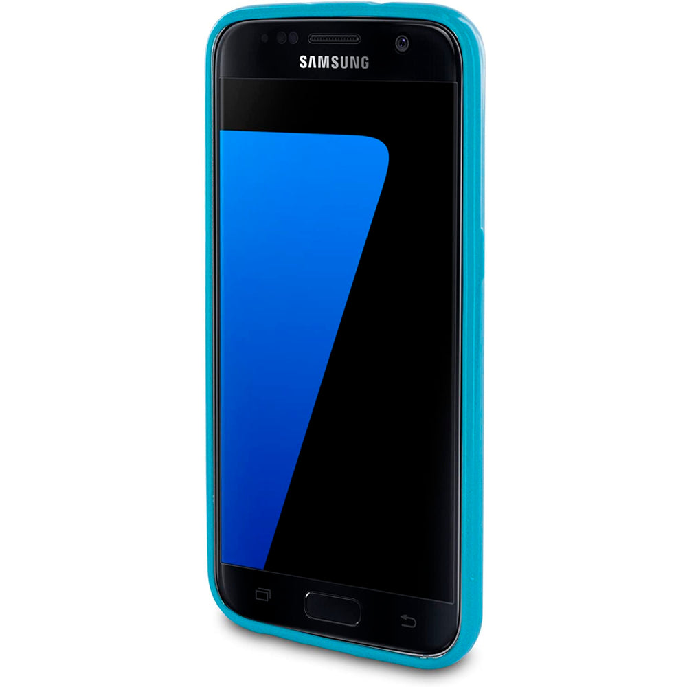 Funda azul Words WOCT030 Some things para Samsung Galaxy S7.