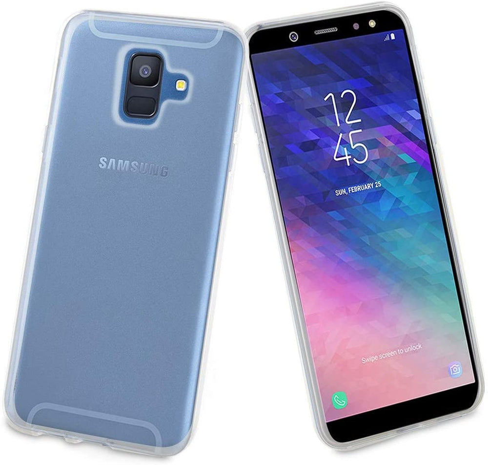 Carcasa Muvit Cristal Soft para Samsung Galaxy A6 2018 Transparente