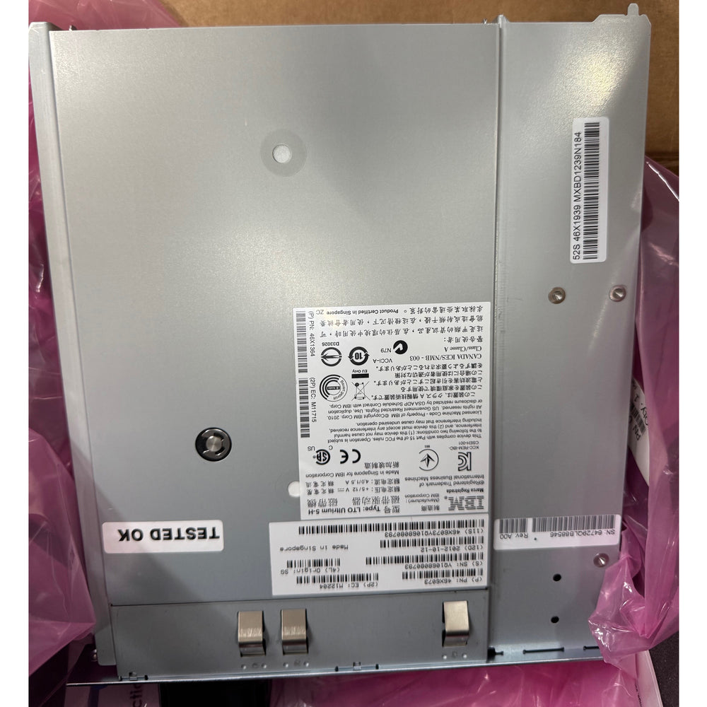 Unidad de cinta SAS Overland OV-NEOsAD5SA IBM LTO-5 HH con soporte NEO 200s/400s