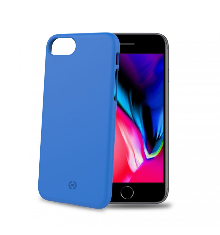 Funda Celly Shock para Apple iPhone SE/8/7 azul