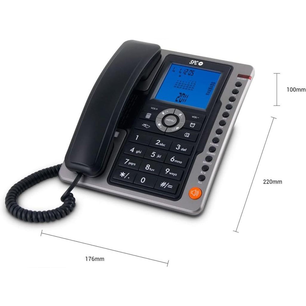 Teléfono Sobremesa SPC Office Pro 3604N 7 Memorias Manos Libres Usado *