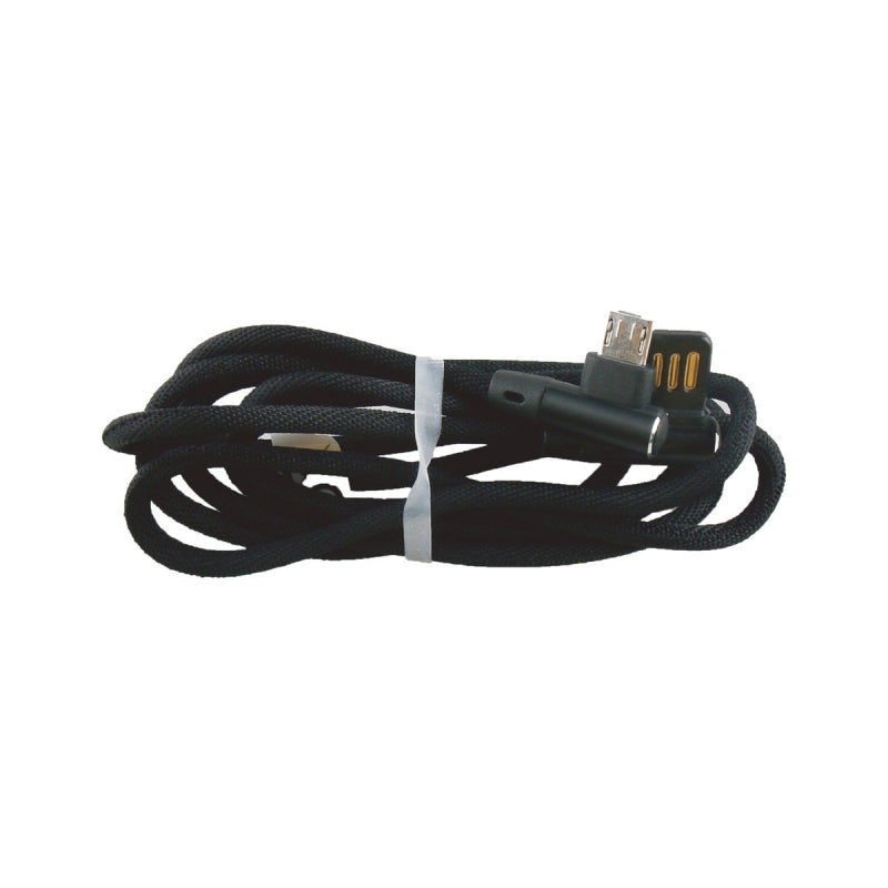 Cable Muvit Tiger USB a Micro USB formato L 2A 1,2m negro