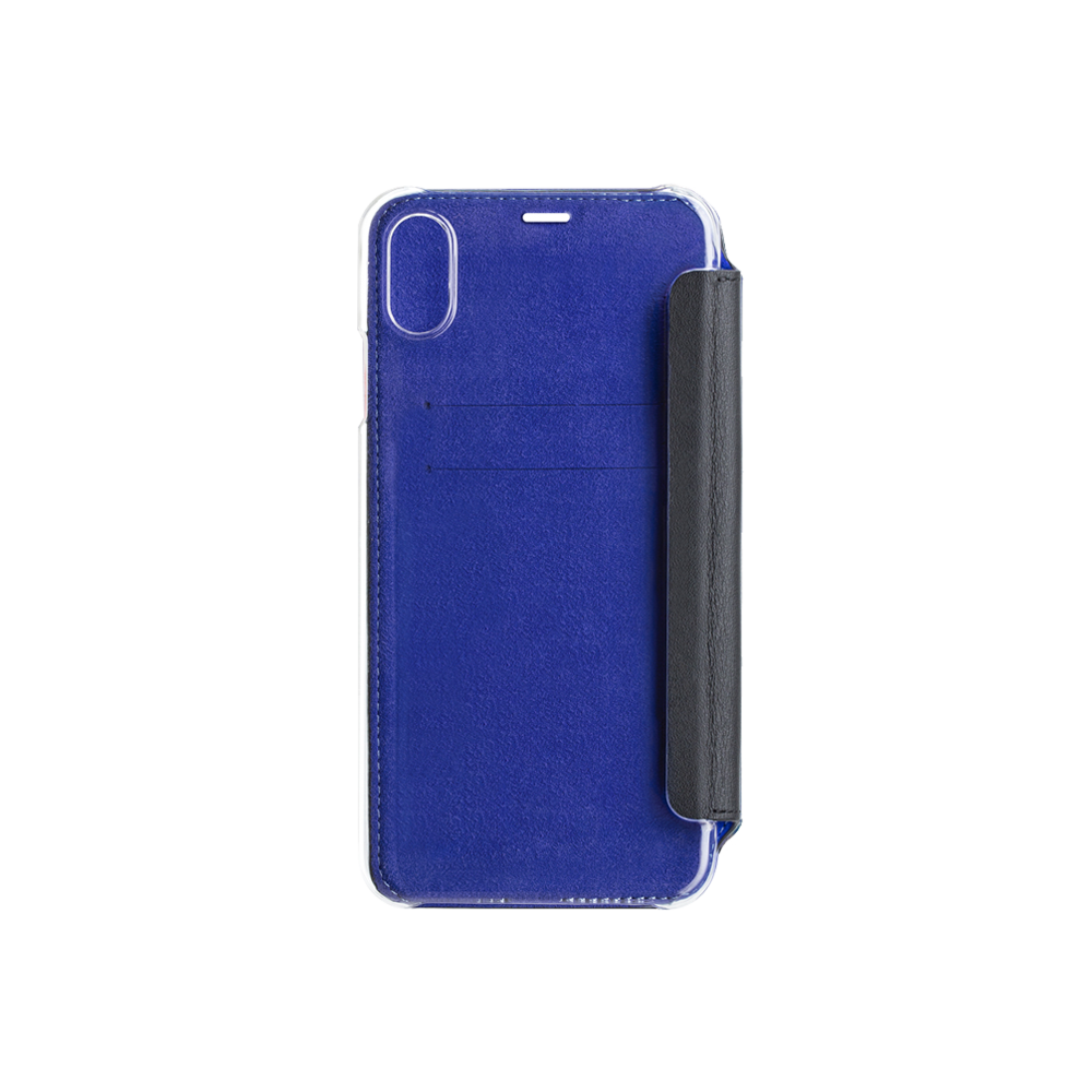 Funda BeetleCase de cristal negro para Apple iPhone X/Xs.