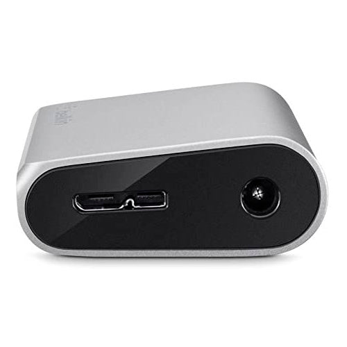 Hub Belkin F4U088vf USB 3.0 de 4 puertos + cable USB-C plateado