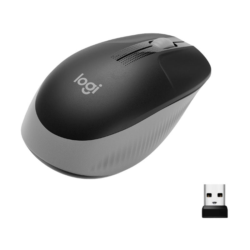 Logitech M190 Ratón Inalámbrico 1000DPI Gris
