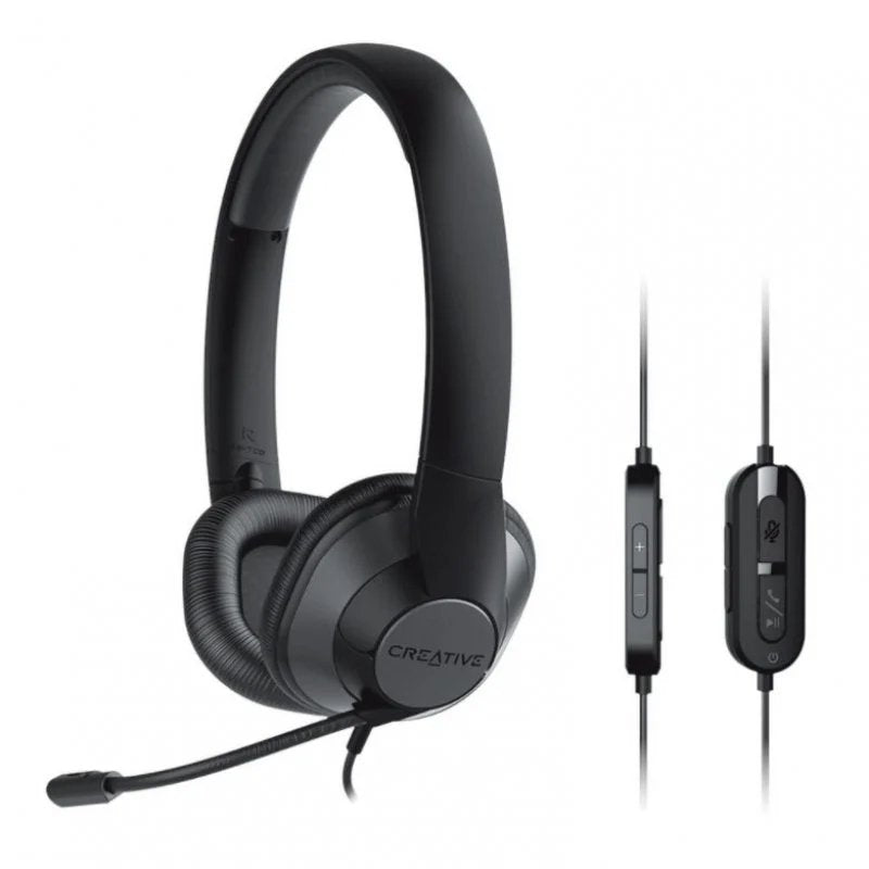 Auriculares USB Creative HS-720 V2 con Micrófono de Condensador