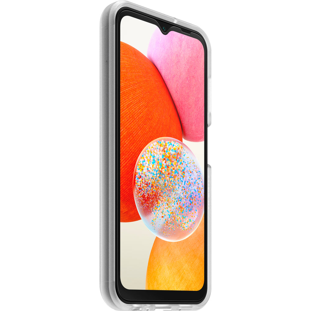 React Funda + Protector Trusted Glass para Samsung Galaxy A14 transparente