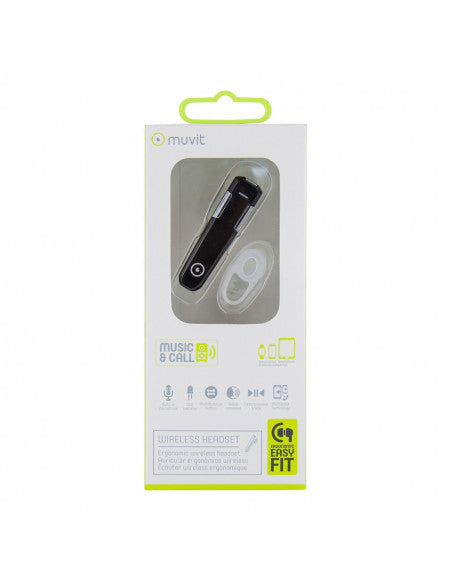 Auricular Muvit mono wireless negro (NUEVO)