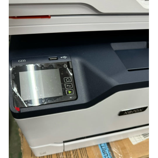 Multifunción Xerox C235DNI Láser Color WiFi Dúplex *Cristal roto del escaner*