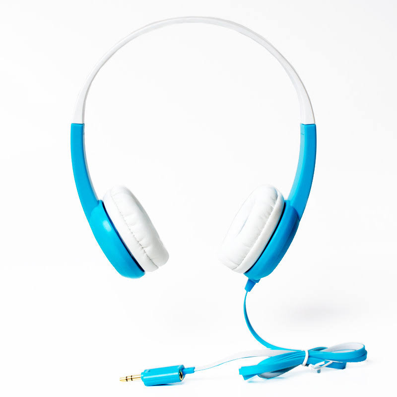 Auriculares infantiles BuddyPhone Azul.