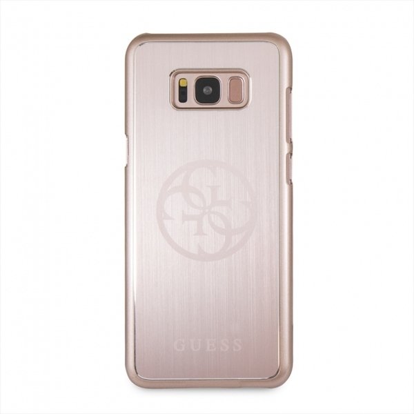 Carcasa GUESS para Samsung Galaxy S8 Plus Aluminio Rosa