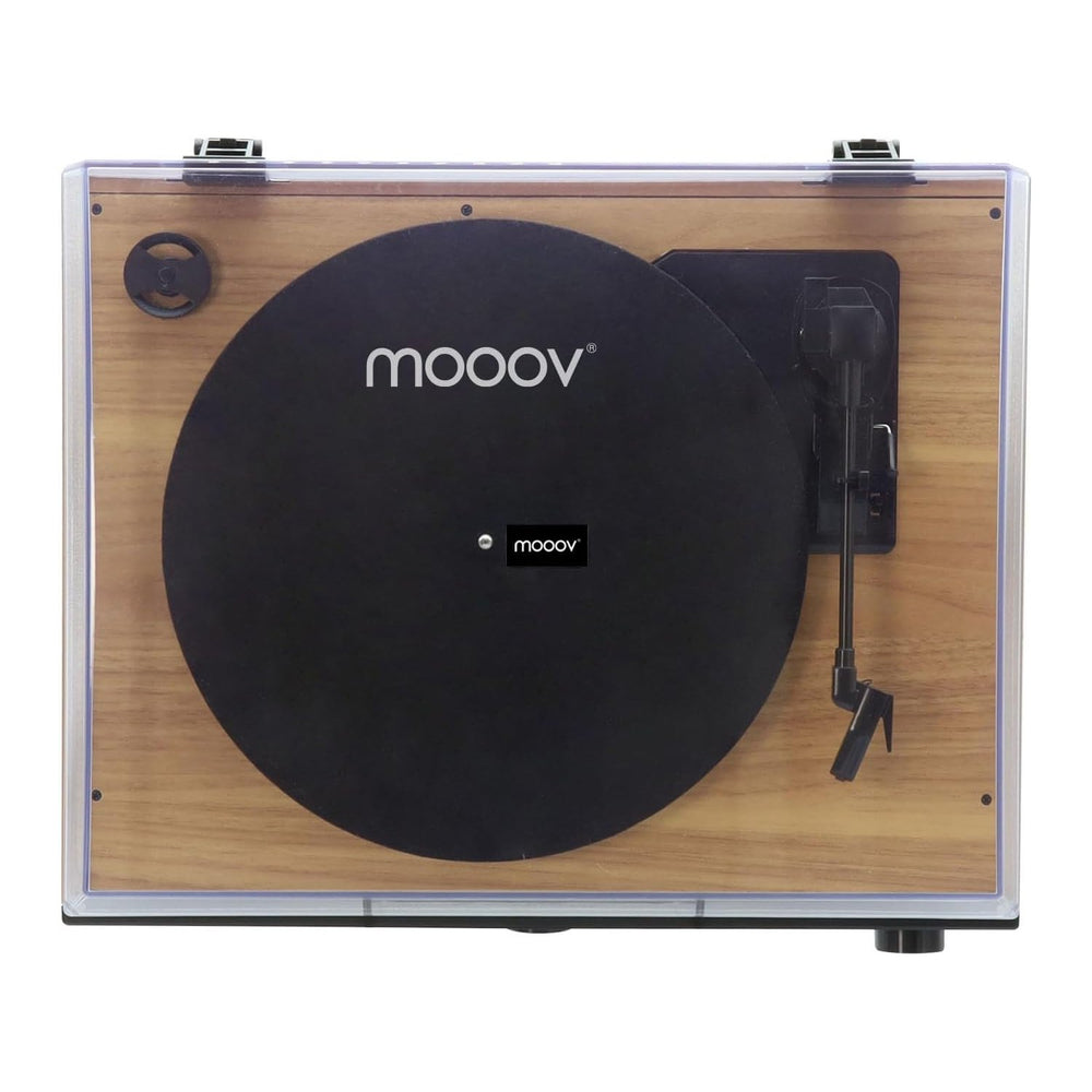 Microcadena Mooov 477365 HiFi Estéreo 50W con Tocadiscos CD Bluetooth FM USB *