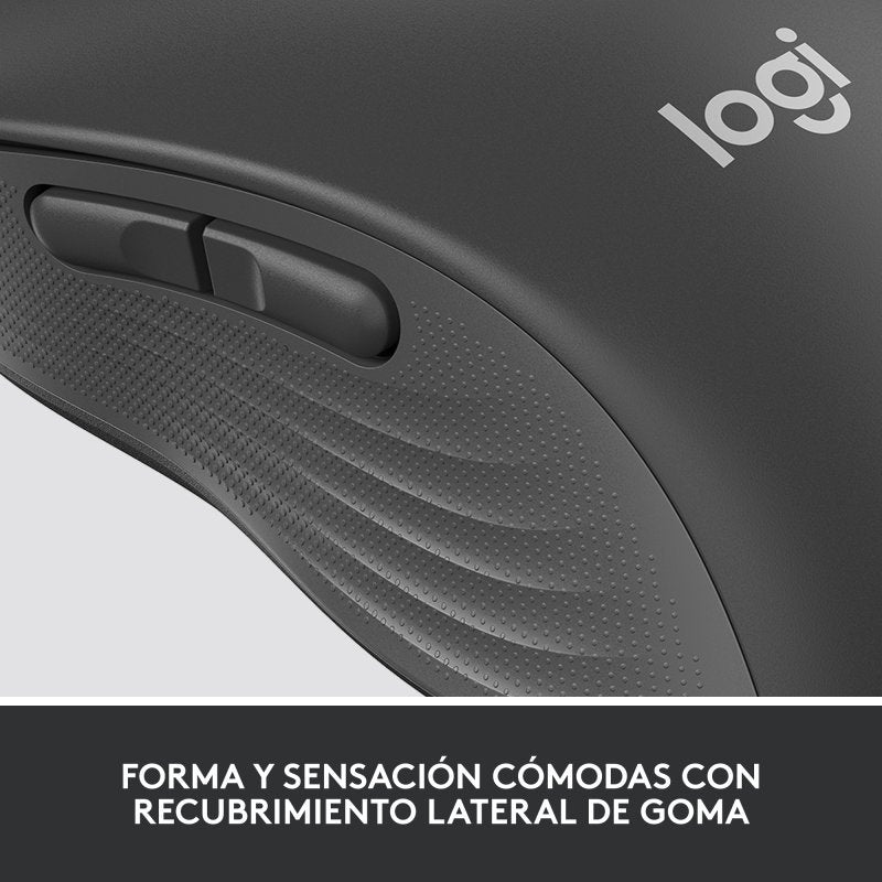 Ratón Logitech Signature M650 L Óptico Inalámbrico 2000DPI Gris Usado *Sin emb.*