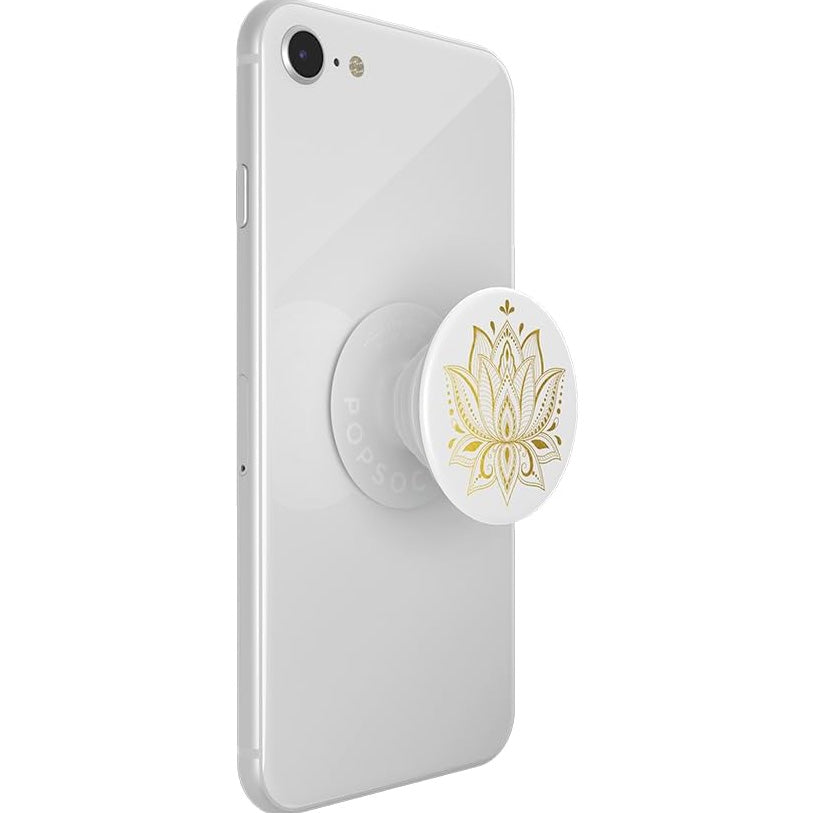 PopSockets soporte adhesivo Golden Prana Blanco
